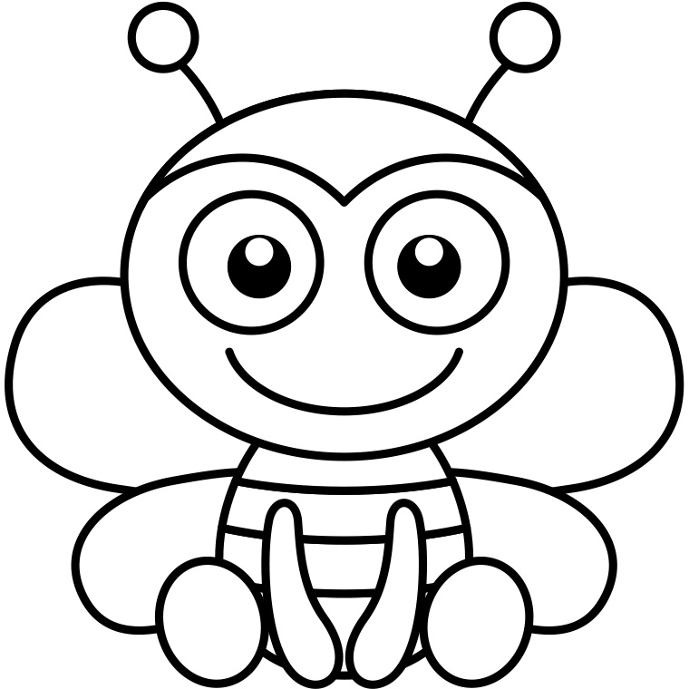 Coloriage Abeille A Imprimer