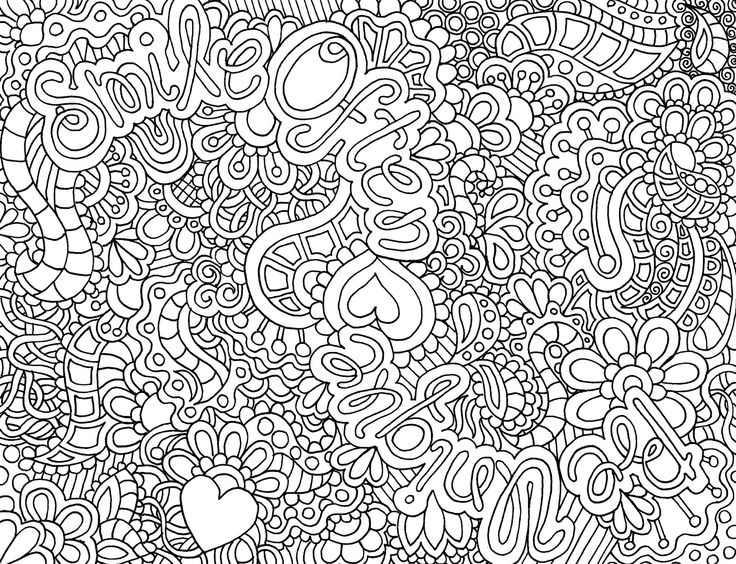 Image #18483 - Coloriage abstrait gratuit