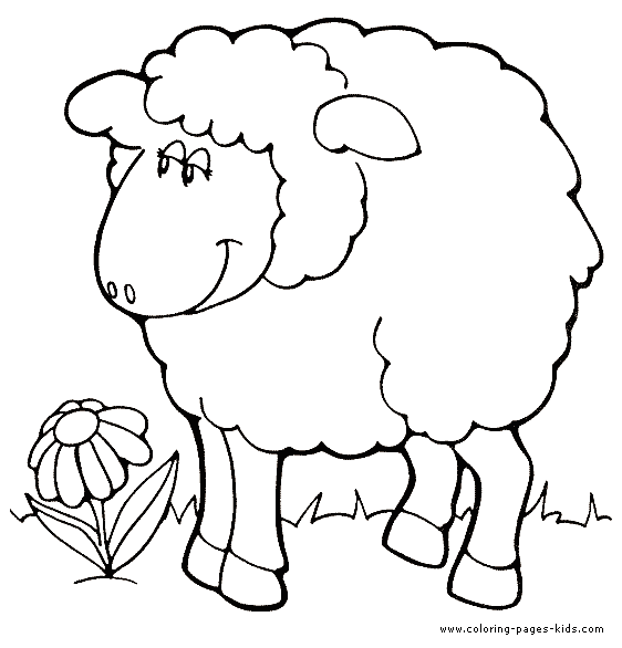 Dessin #12184 - Coloriage gratuit de agneau à imprimer