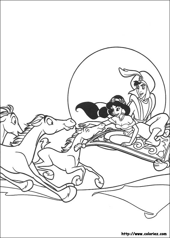 Coloriage aladdin gratuit à imprimer et colorier - #11043 Dessin #11043 - dessin de aladdin gratuit