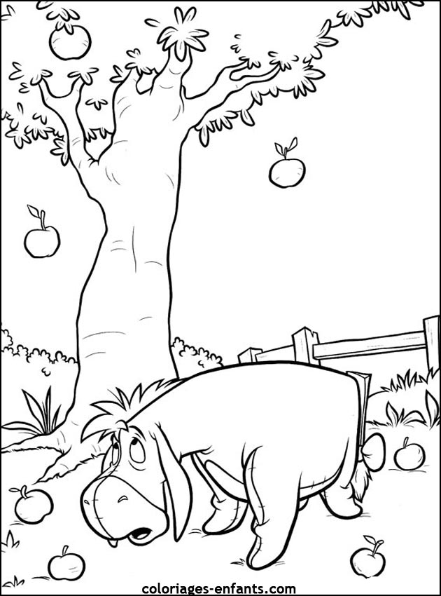 Dessin #12297 - coloriage de ane gratuit à imprimer et colorier