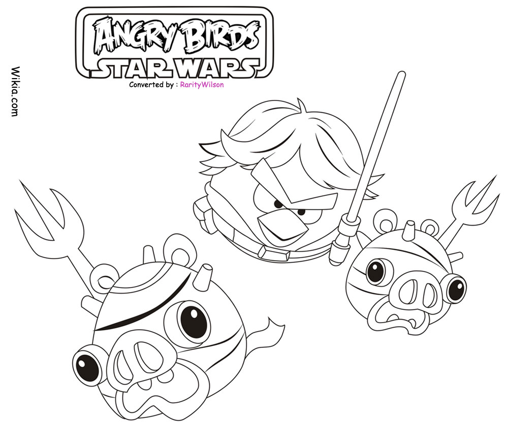 Dessin de angry birds