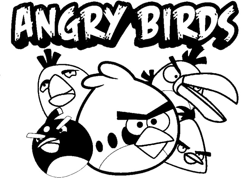 Dessin de angry birds gratuit