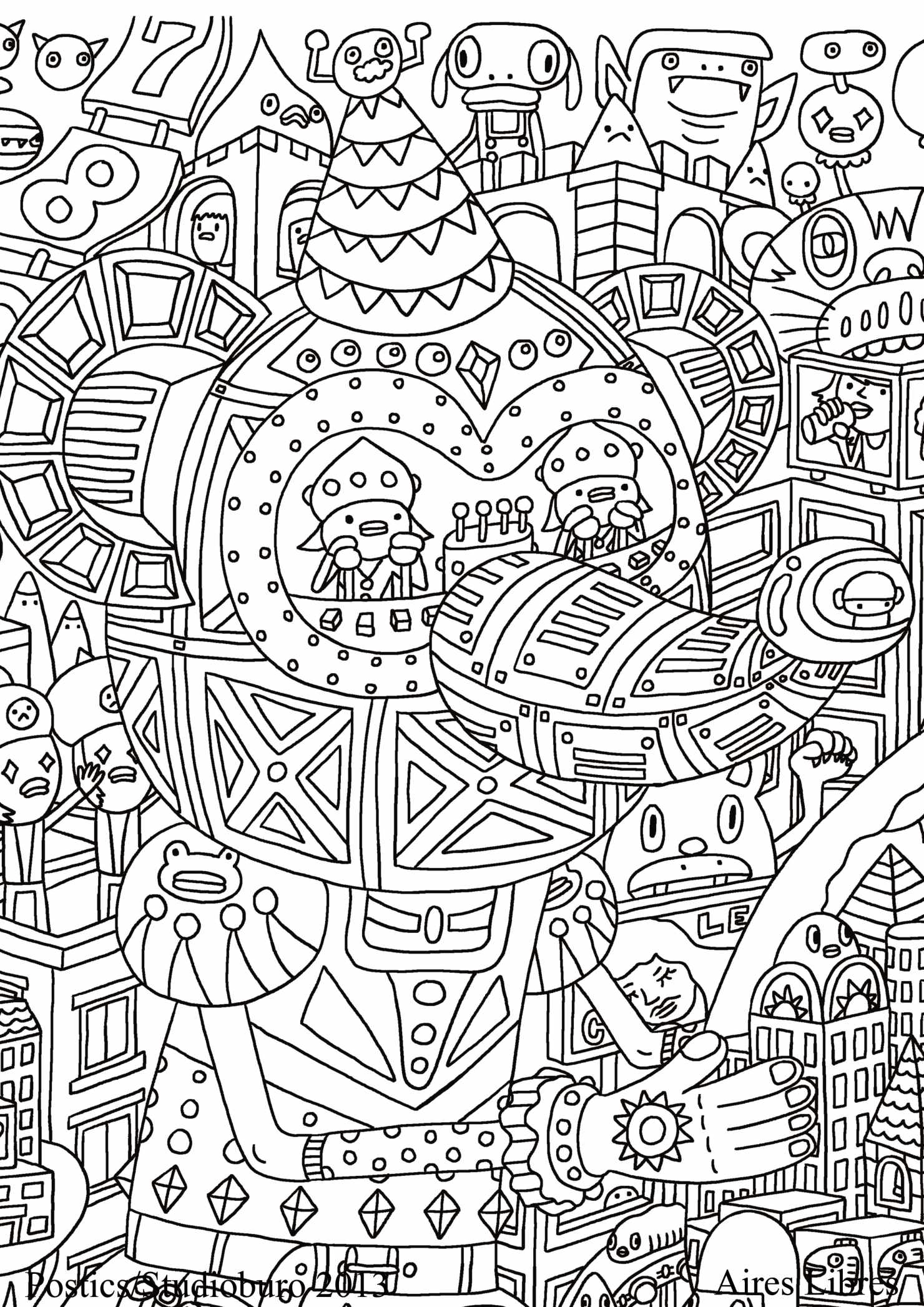 Coloriage Anti Stress Adulte A Imprimer