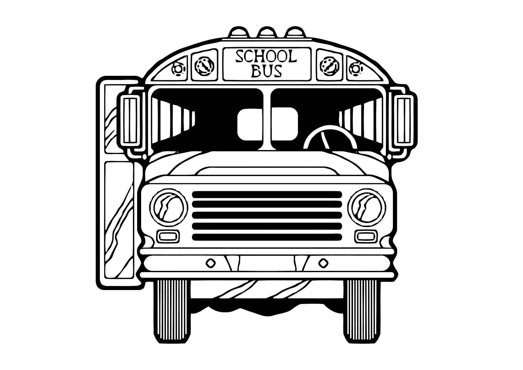 Dessin #15723 - dessin de autocar a imprimer