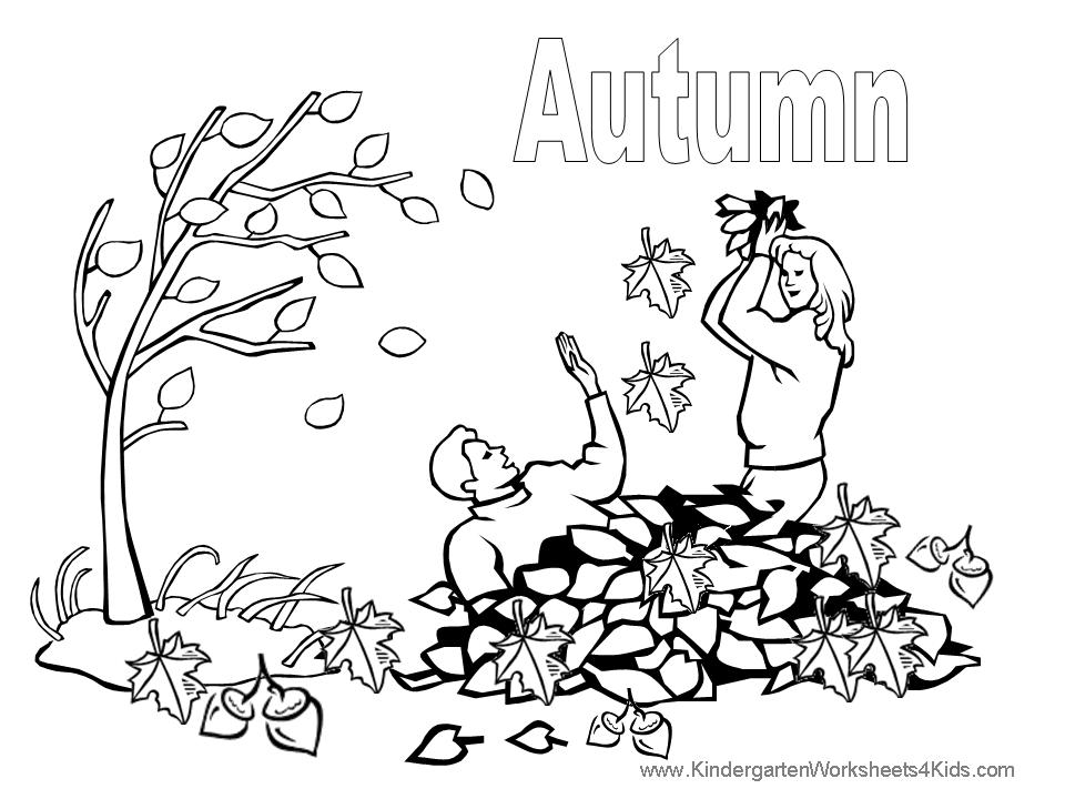 autumn dessins à colorier