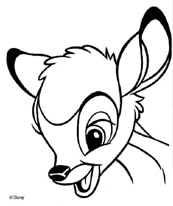 Dessin #11124 - jeux de coloriage bambi