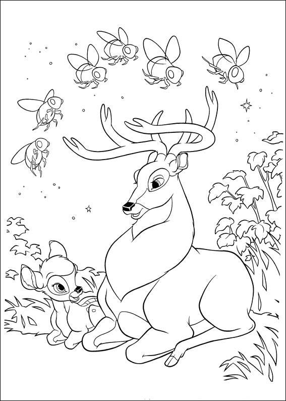 Dessin #11159 - Coloriage de bambi a imprimer