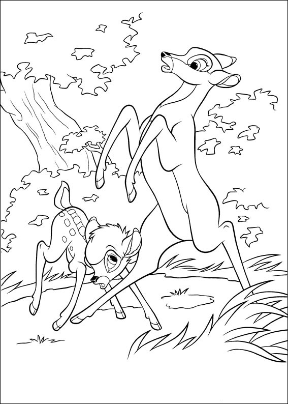 Dessin #11183 - Dessin de bambi