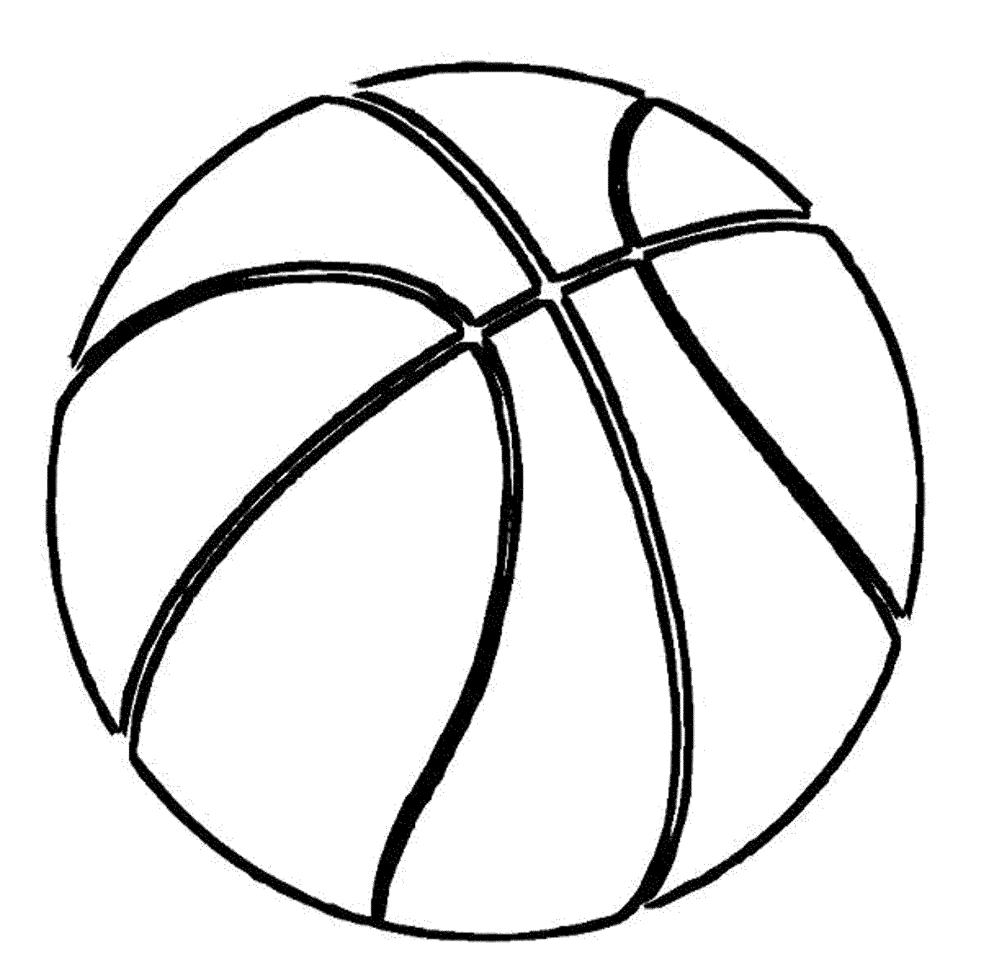 Image #17059 - Coloriage basketball gratuit