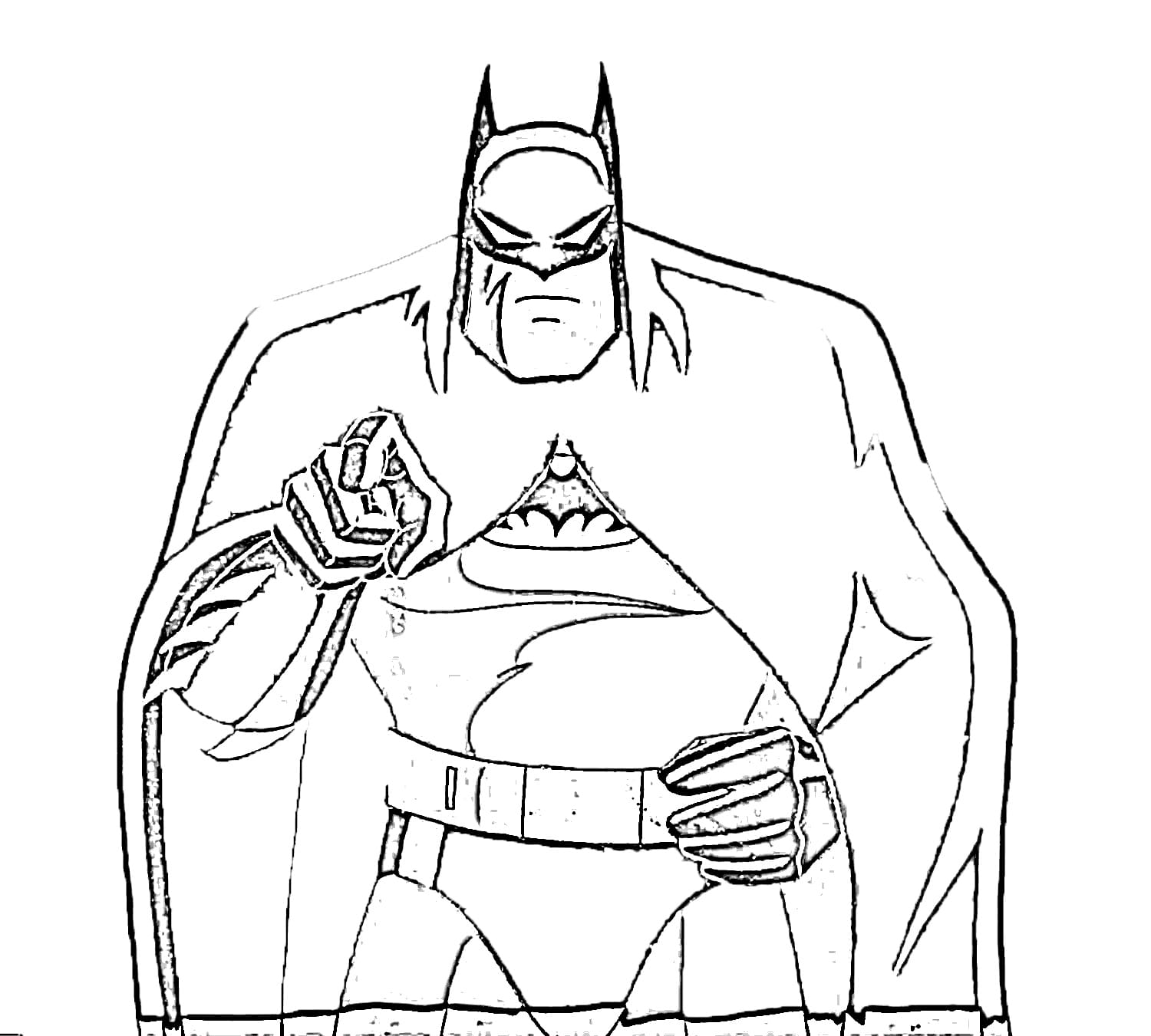 batman coloriage pages 