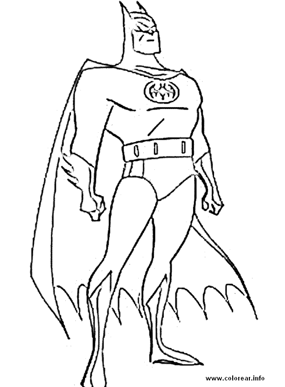 preschool dessin à colorier images a imprimer of batman y batman à dessiner