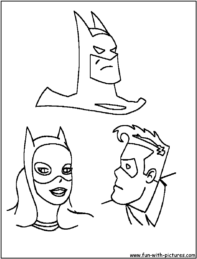 batman dessin à colorier1