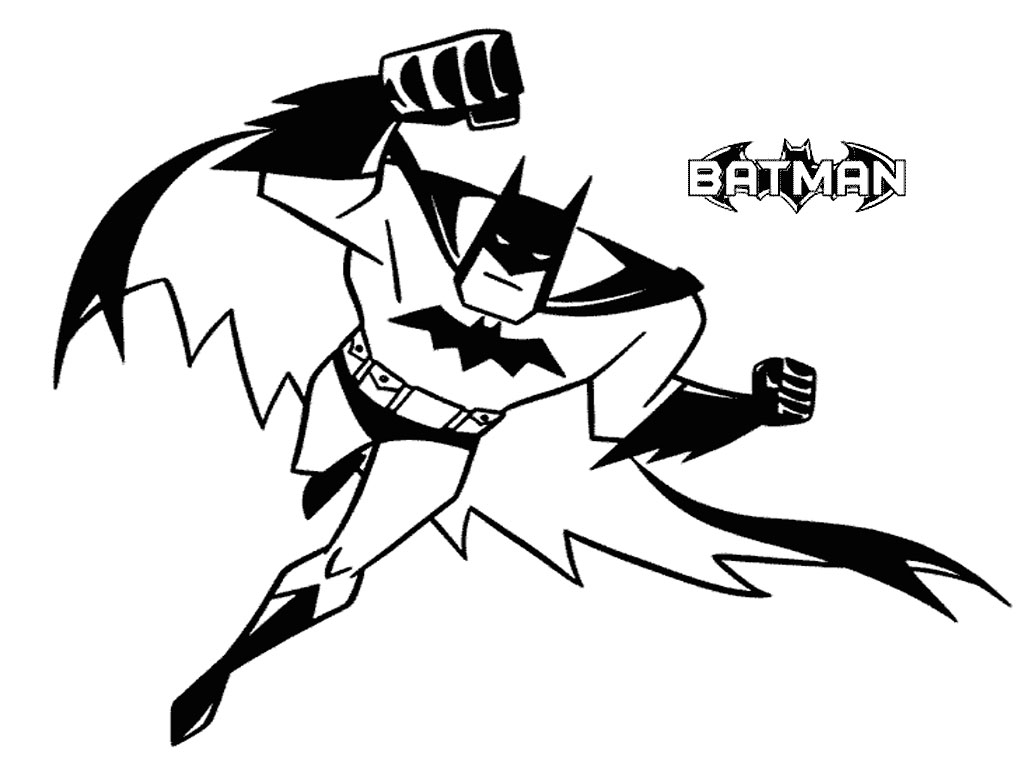 gratuit à imprimer batman dessins à colorier pour enfants