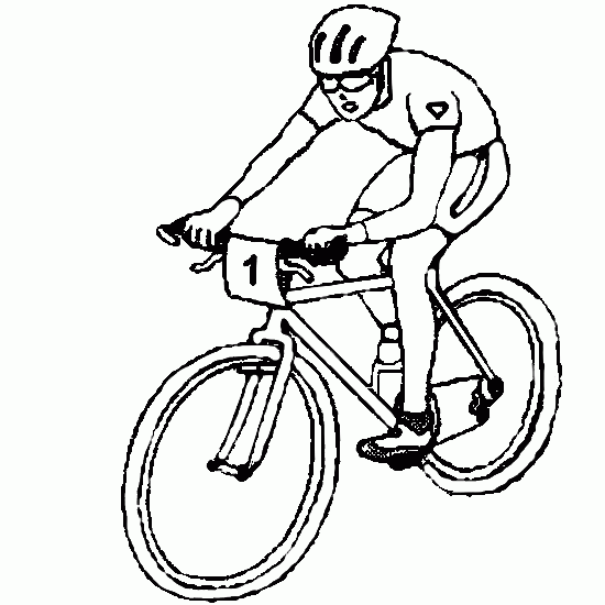 Dessin #15932 - image de bicyclette a dessiner