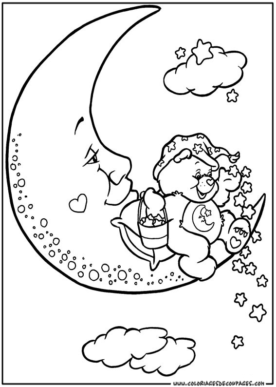 Coloriage bisounours