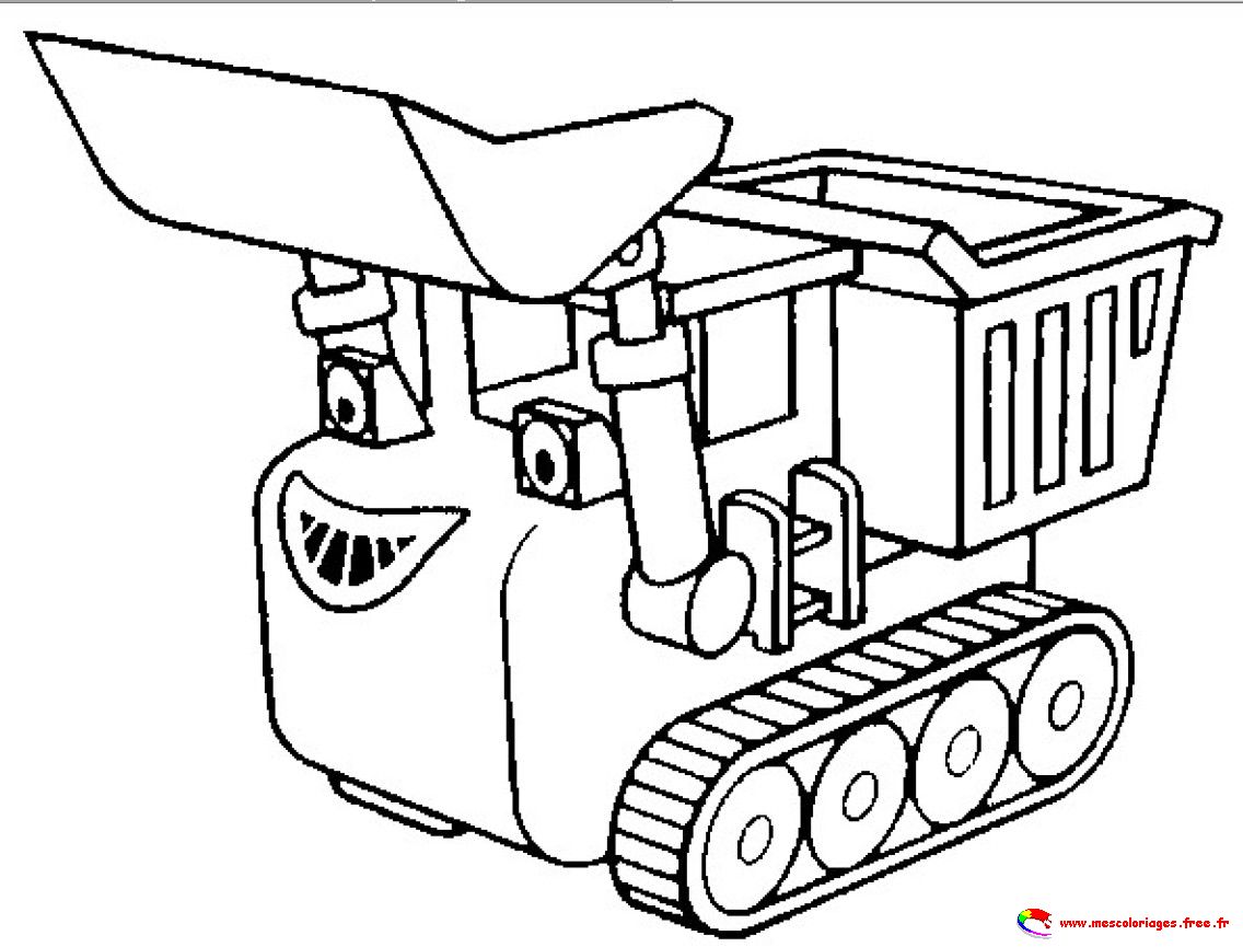 Coloriage Bob Le Bricoleur A Imprimer Gratuit