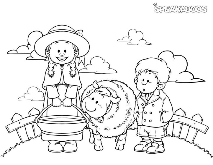 Coloriage brebis gratuit à imprimer et colorier - #12533  Dessin #12533 - dessin de brebis a imprimer