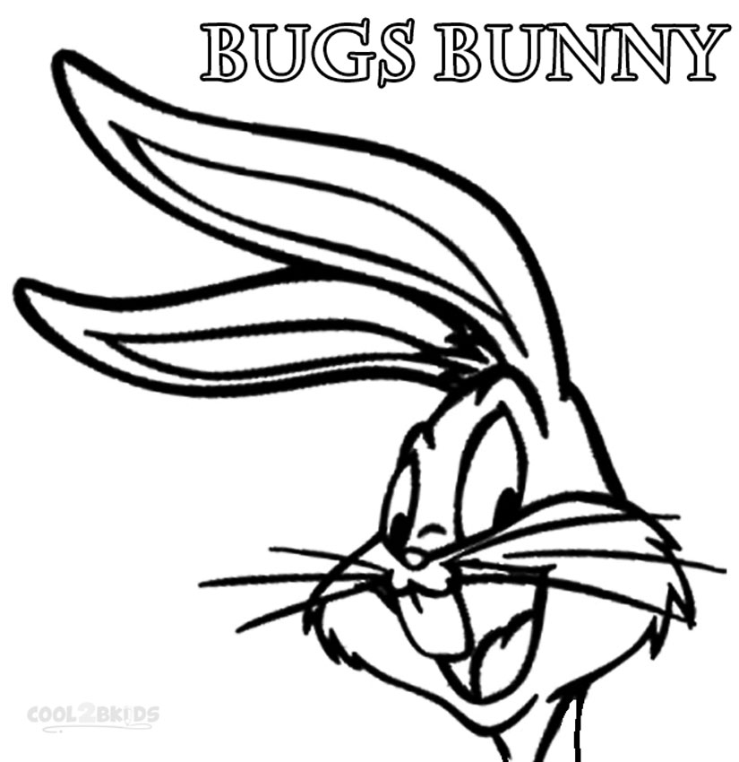 Activité de coloriage bugs bunny