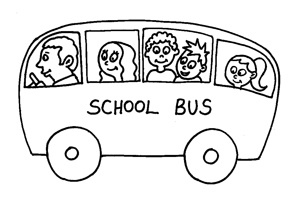 Dessin #16004 - dessin de bus enfant pour imprimer et colorier