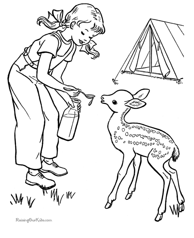 dessins à colorier gratuit à imprimer dessins à colorier de camping images are