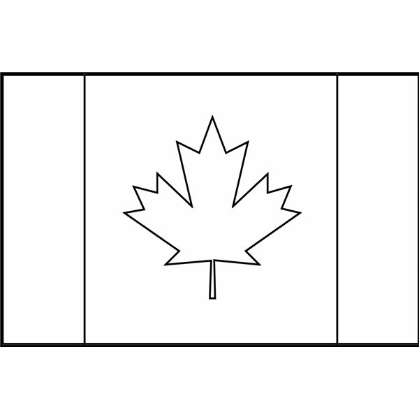Image #19102 - Coloriage canada gratuit