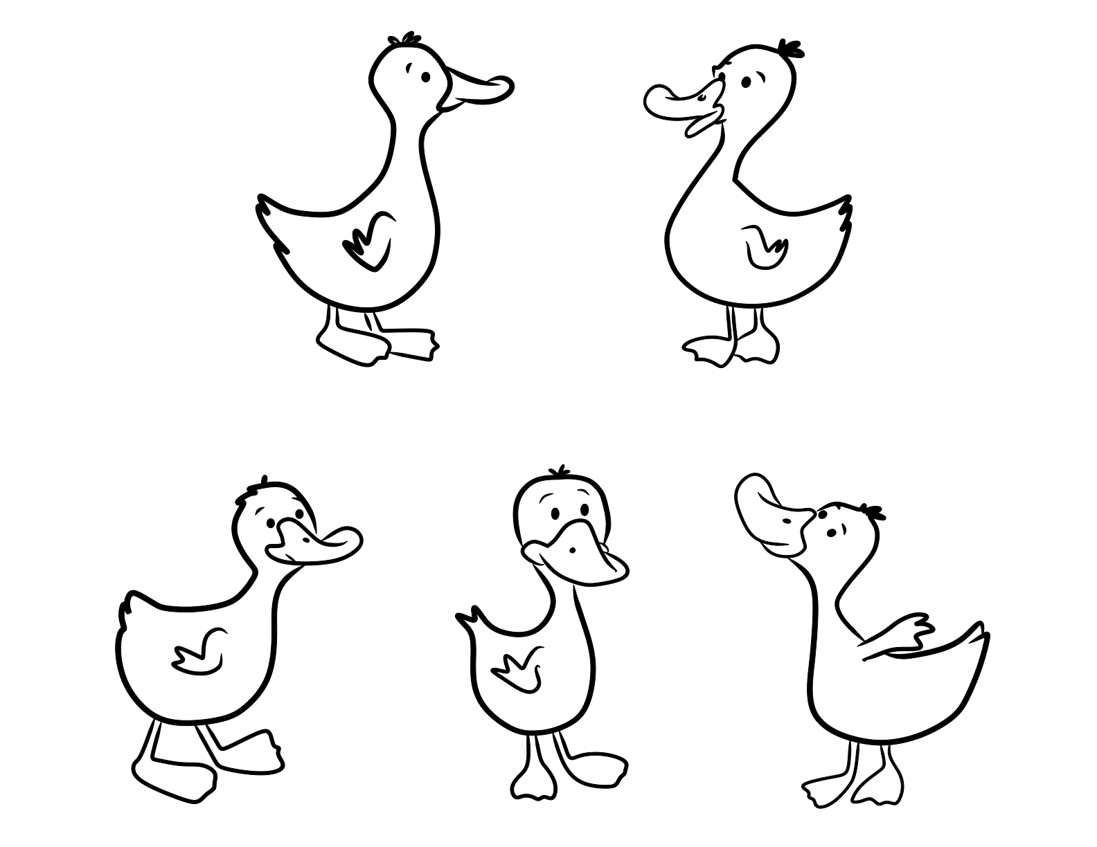 Dessin #12572 - dessin de canard