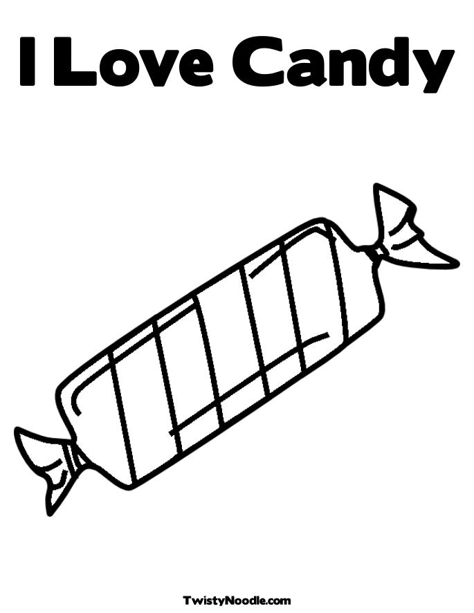 Image #23799 - Coloriage candy gratuit