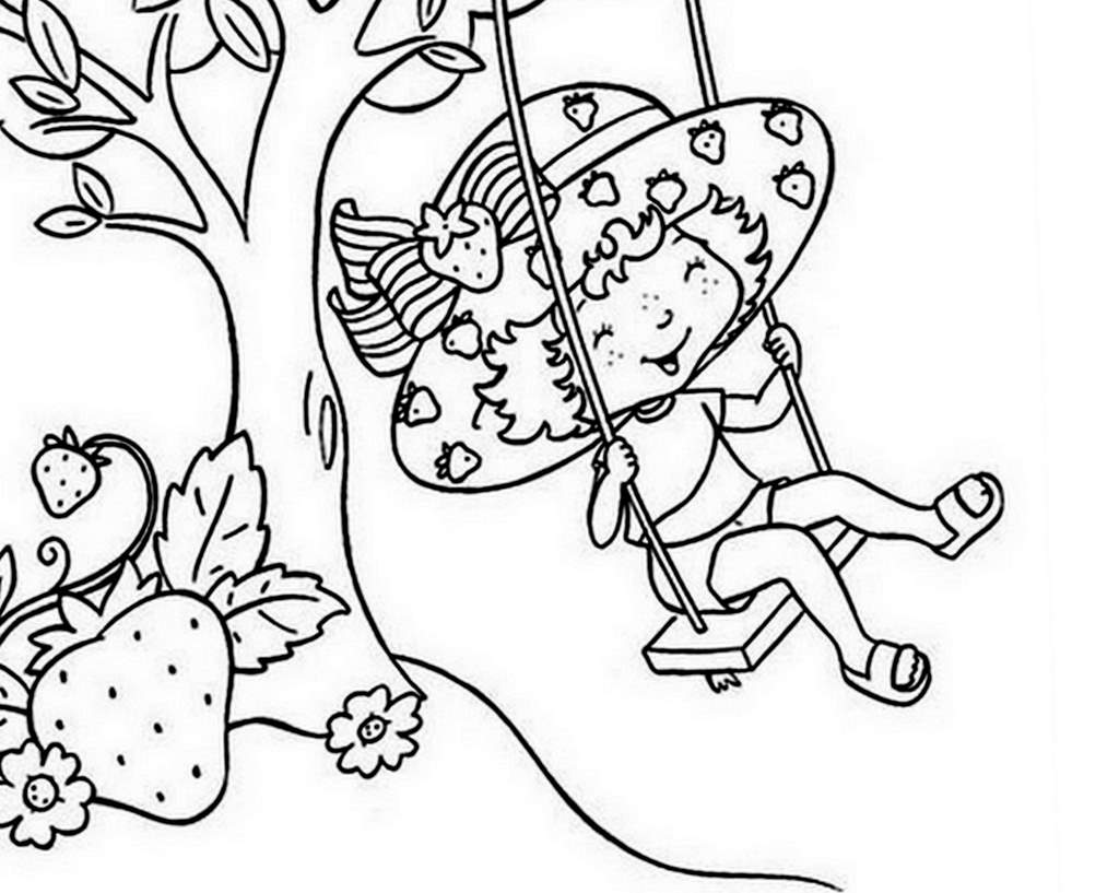 Coloriage Charlotte Aux Fraises A Imprimer