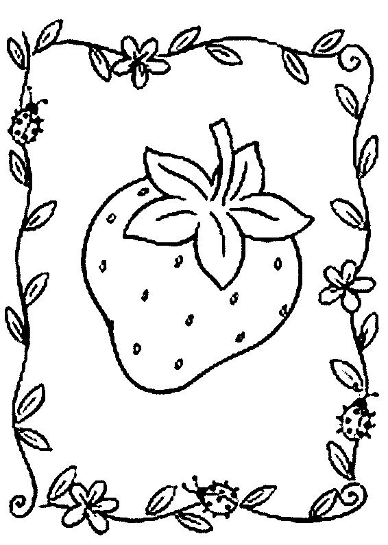 Coloriage charlotte aux fraises gratuit - dessin a imprimer #174