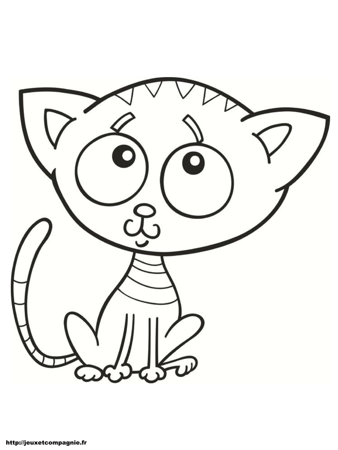 260 dessins de coloriage chat à imprimer sur LaGuerche.com  Page 17
