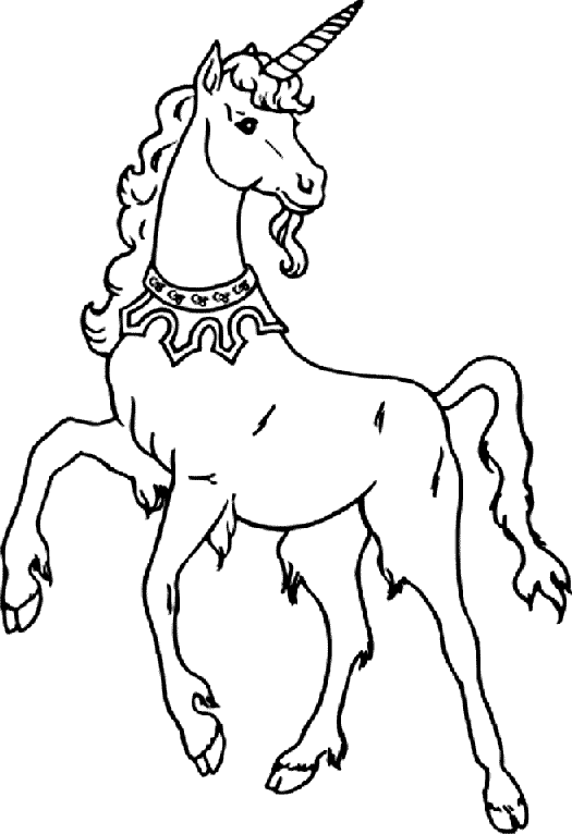 Coloriage cheval