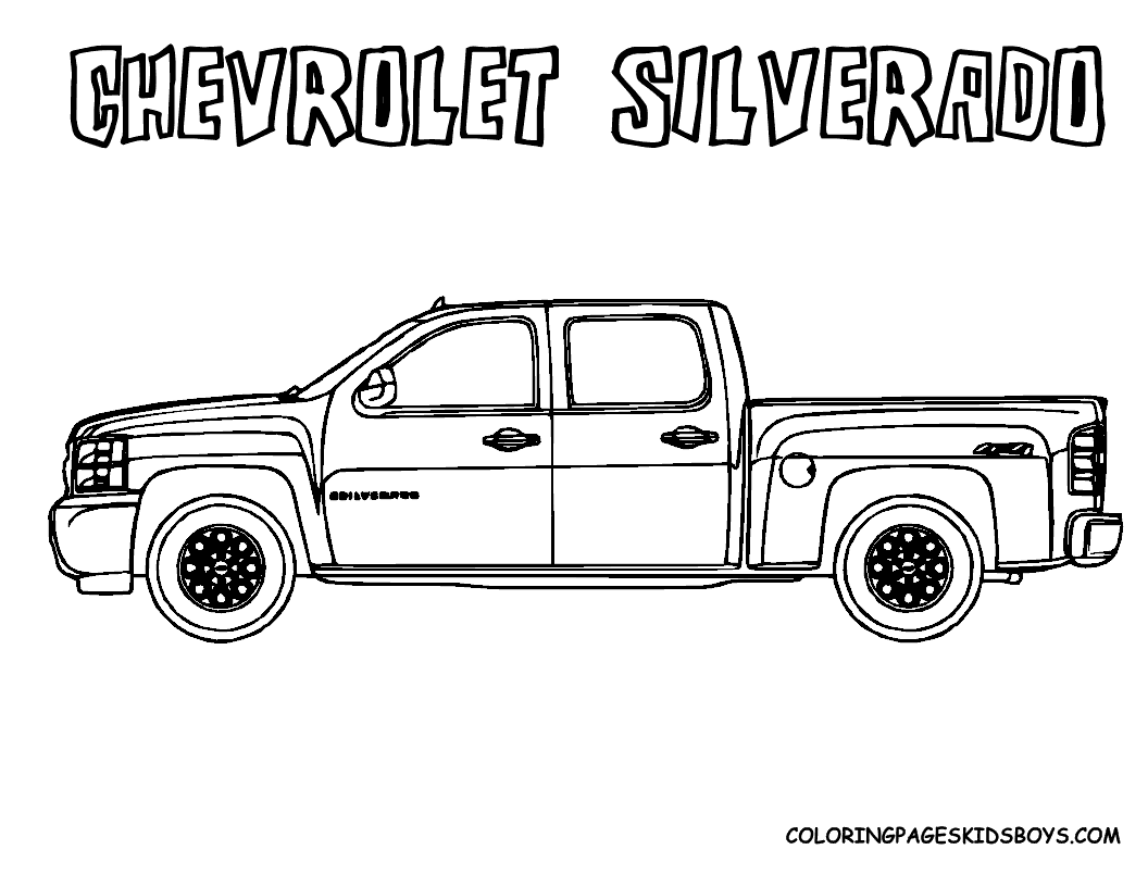 Dessin #16156 - dessin de Chevrolet gratuit