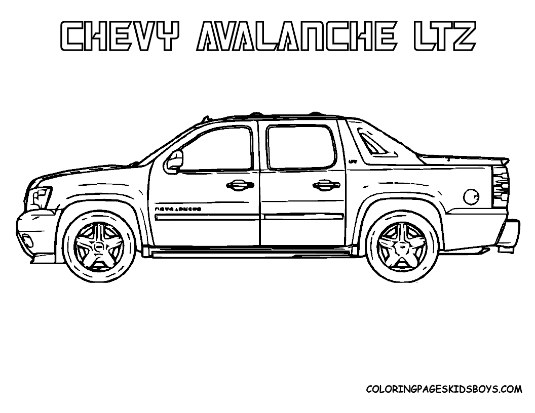 Dessin #16157 - Dessin de Chevrolet gratuit