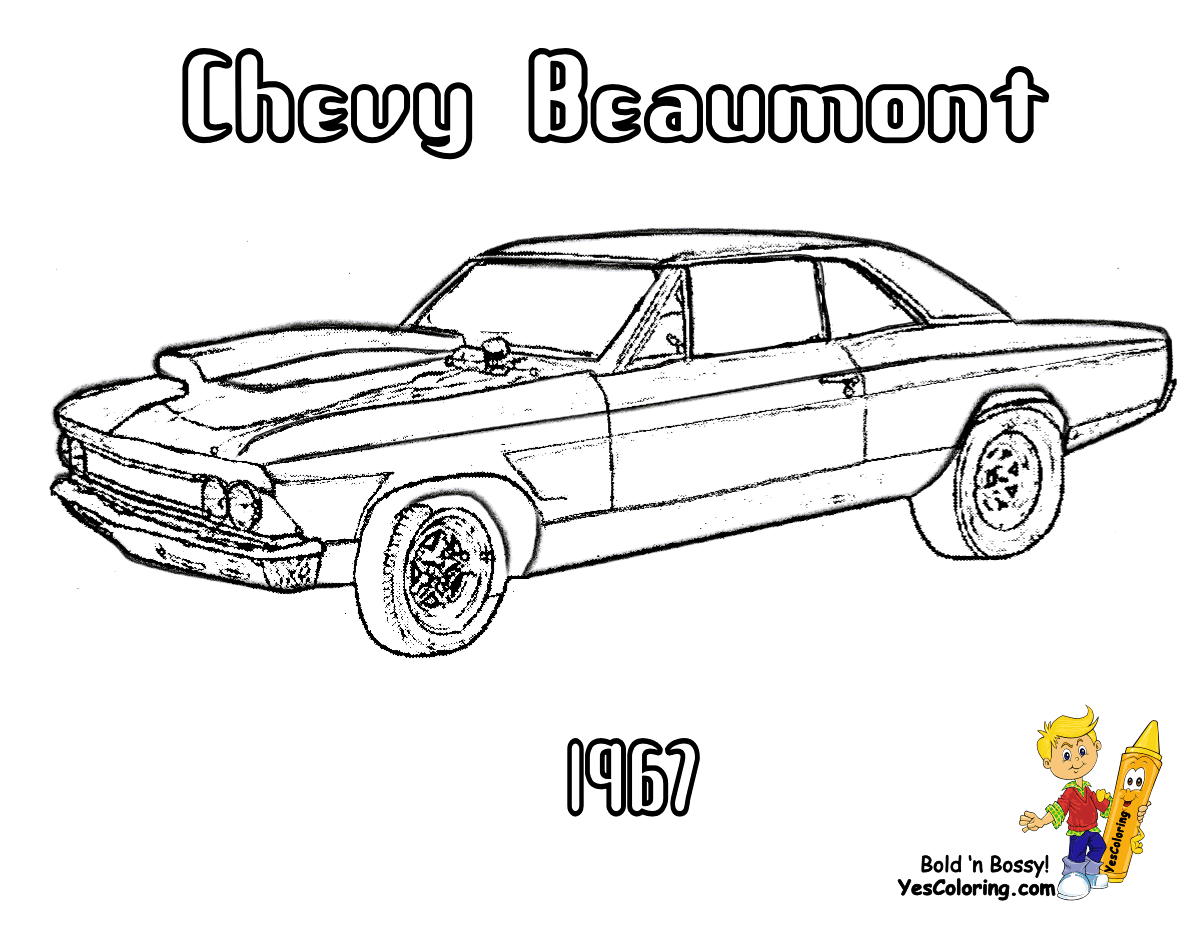 Dessin #16178 - coloriage gratuit Chevrolet a imprimer