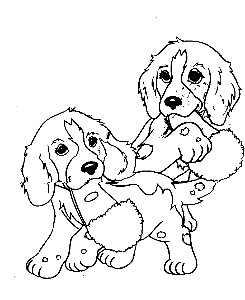 302 dessins de coloriage chien à imprimer sur LaGuerche.com  Page 21