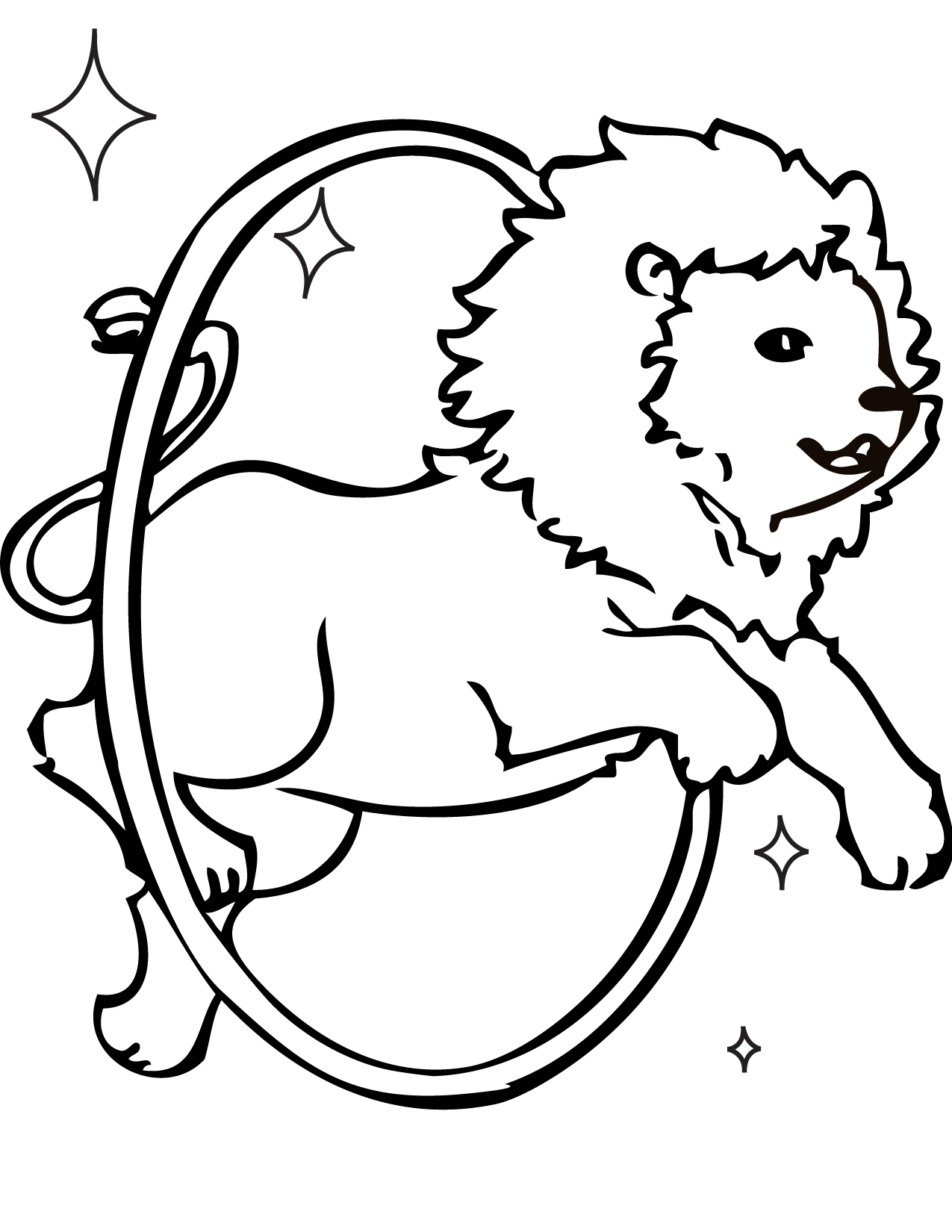 baby circus animals coloring pages - photo #10