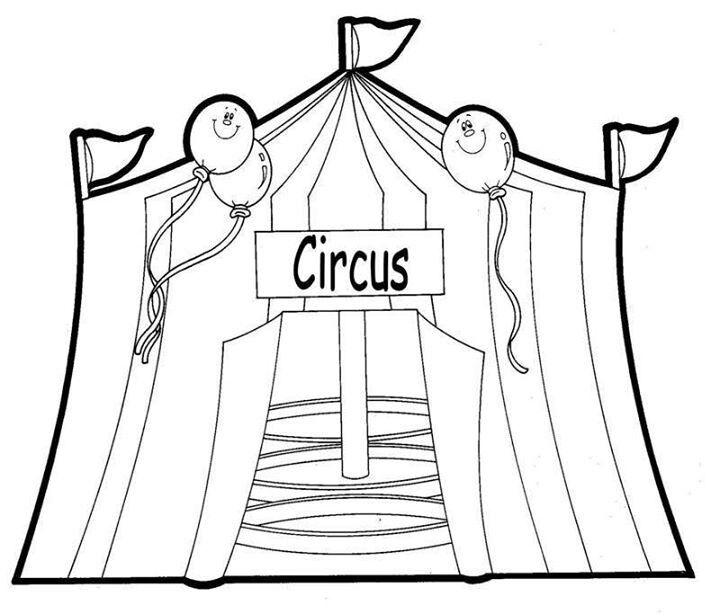 Image #19543 - Coloriage cirque gratuit
