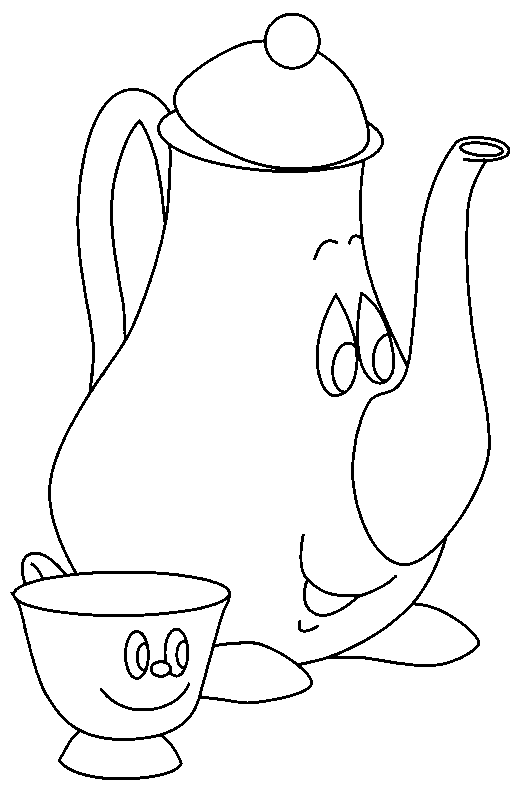 Dessin #14264 - dessin de cuisinier a imprimer