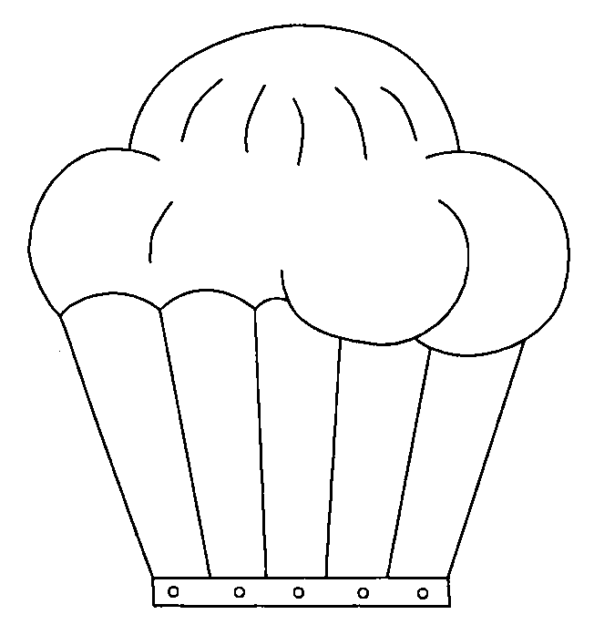 Dessin #14265 - Coloriage amusant de cuisinier 