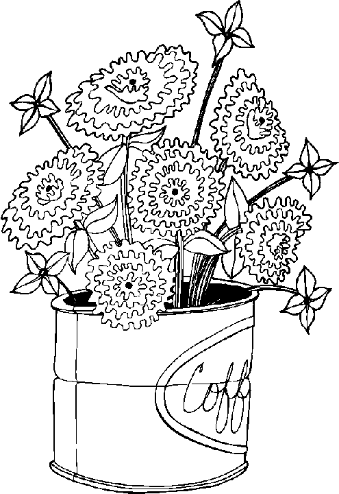 Image #19909 - Coloriage difficile gratuit