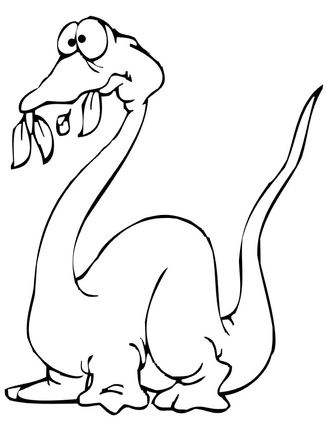 Image de dinosaure a imprimer et colorier