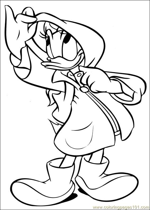 Coloriage donald duck gratuit - dessin a imprimer #187