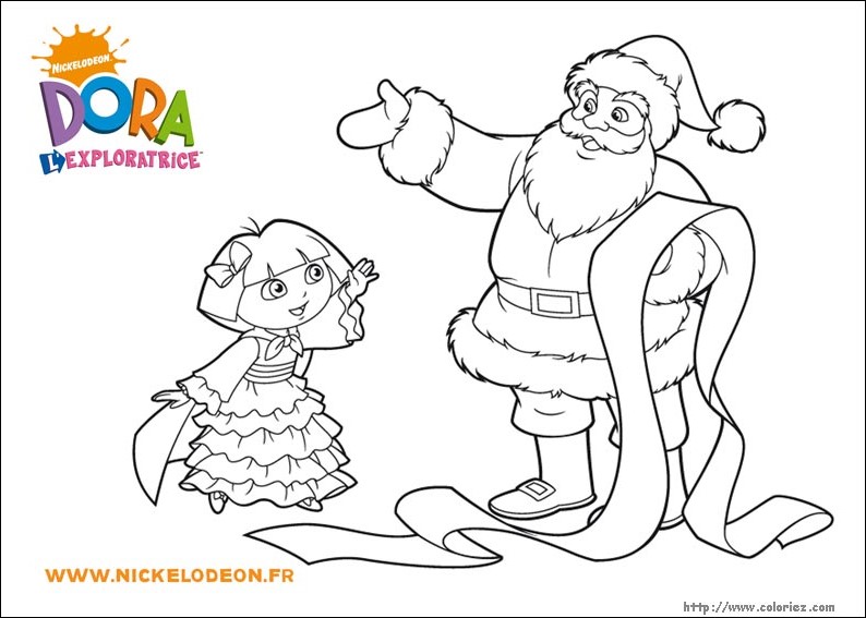 Coloriage de Dora #284 - Cliquez pour imprimer  Coloriage dora gratuit - dessin a imprimer #284