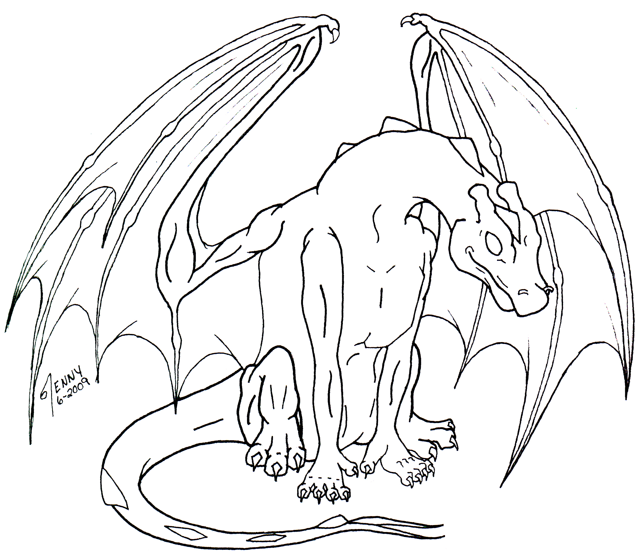 157 dessins de coloriage dragon à imprimer sur LaGuerche ...