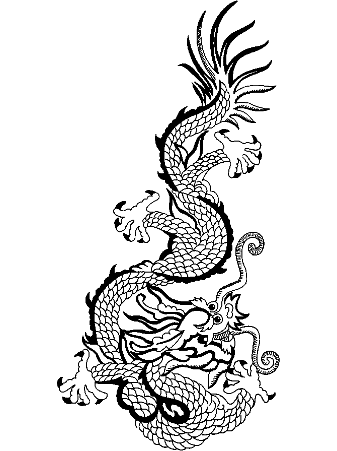 Coloriage dragon imprimer et colorier