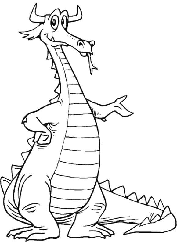Dessin de dragon