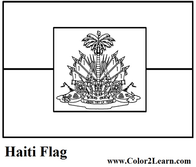 Image #19971 - Coloriage drapeau gratuit