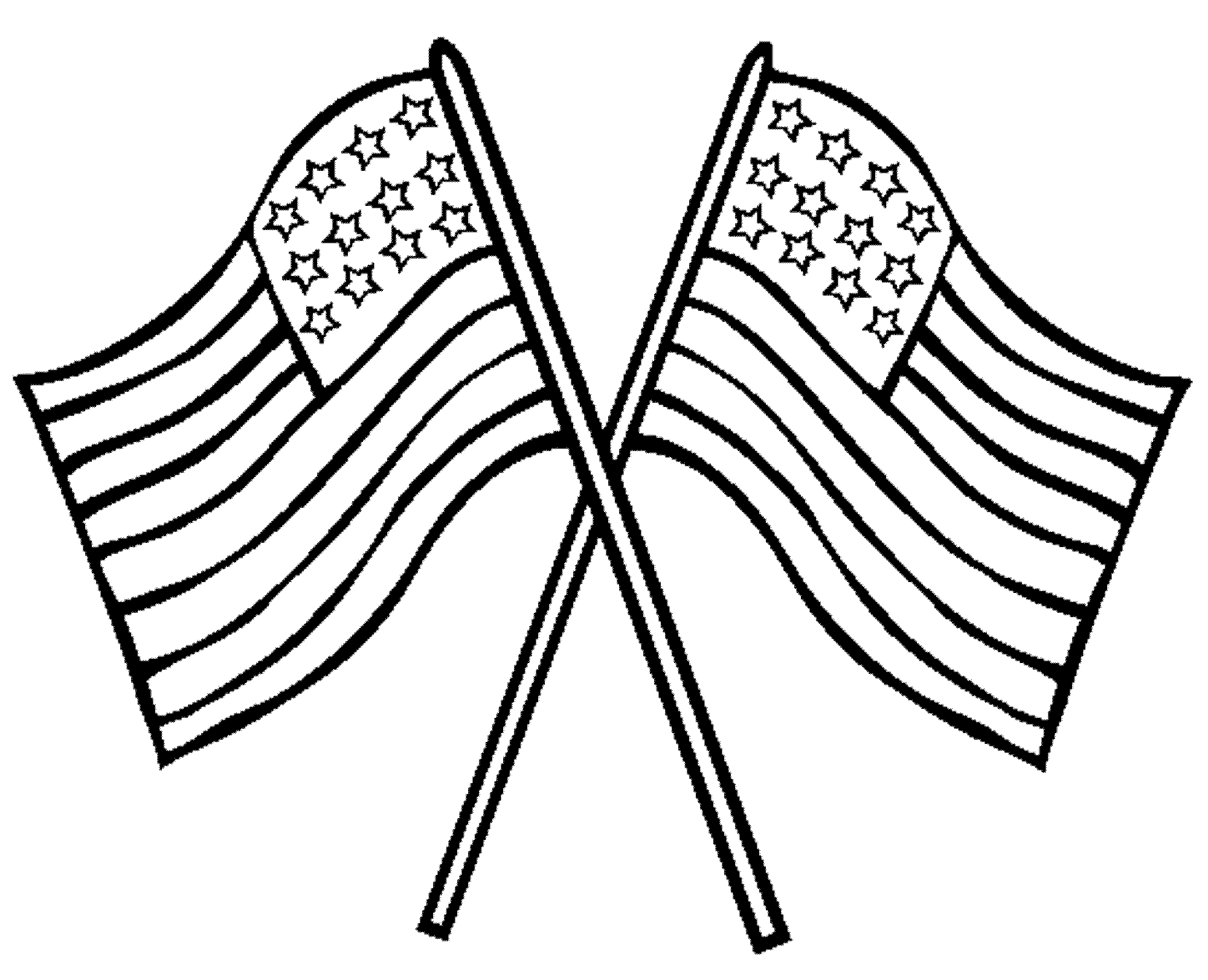Image #19992 - Coloriage drapeau gratuit