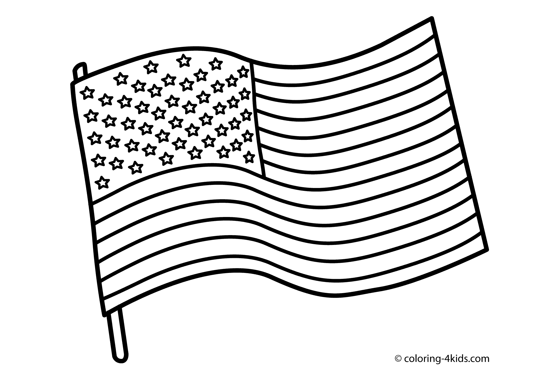 Image #20019 - Coloriage drapeau gratuit